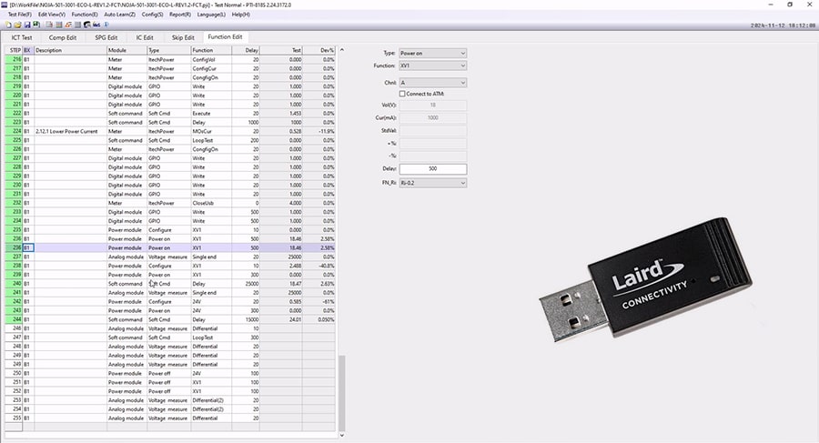 Electric power intelligent monitoring and protection module function test（images 6）