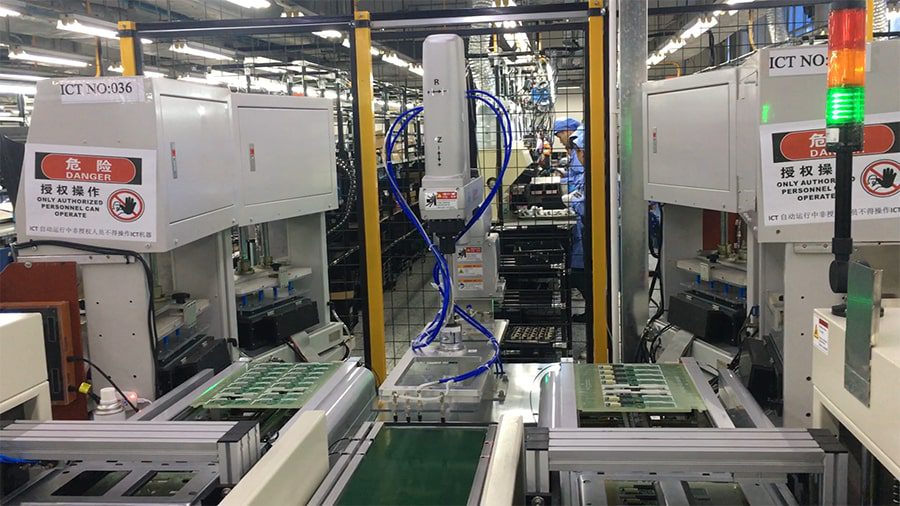 PTI Robotic/Offline to online automated test line（images 5）