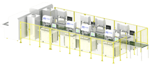 PTI Robotic/Offline to online automated test line
