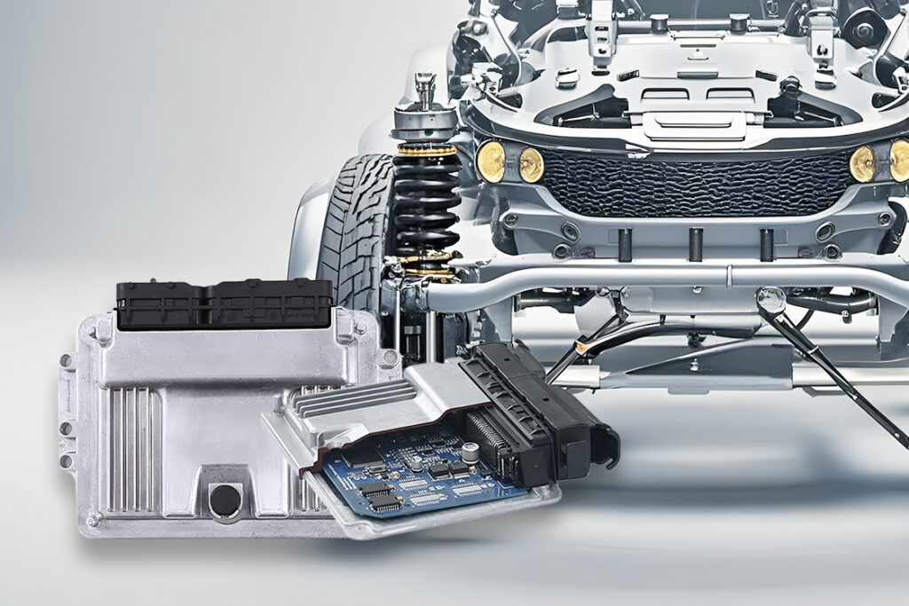 Automobile suspension controller function test Automobile suspension controller function test