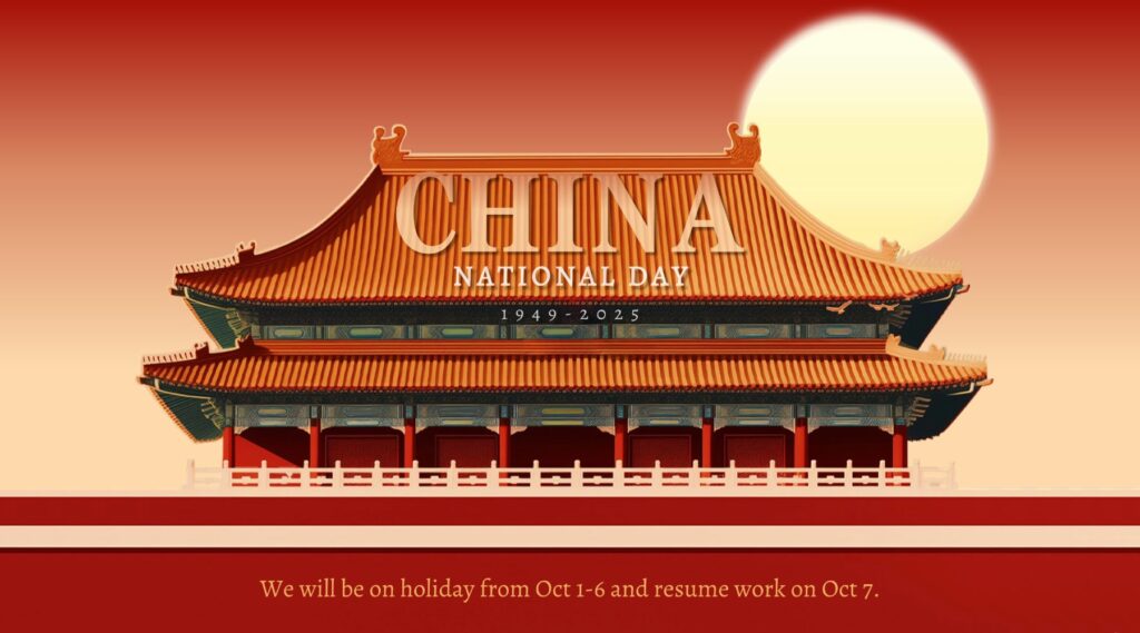 Holiday Notice for National Day &amp; Mid-Autumn Festival（images 1）